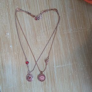 Lucky Brand layered necklace